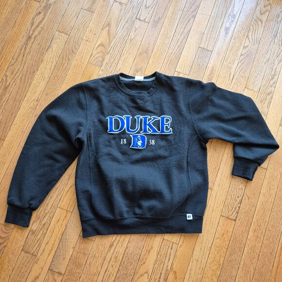 Russell Athletic X Duke University Sweatshirt Blue Medium - Picture 1 of 10